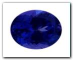 Tanzanite ovale de 3,37 carat