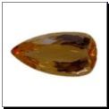 Topaze imp�riale poire de 4,36 carat