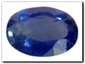 Saphir ovale de 0,78 carat
