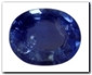 Saphir ovale de 1,11 carat