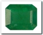�meraude rectangle pans coup�s de 0,72 carat