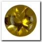 Citrine rond suiffe de 0,40 carat