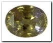 Saphir jaune de 14,01 carat : cliquez pour acheter cette pierre pr�cieuse