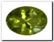 P�ridot de 0,73 carat