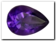 Am�thyste de 0,90 carat : cliquez pour acheter cette pierre gemme
