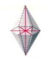 Pyramide hexagonal double