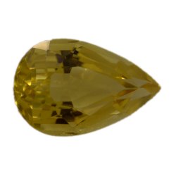 Héliodore poire de 5,62 carat