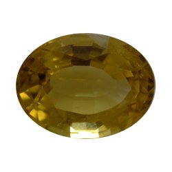Héliodore ovale de 9,34 carat