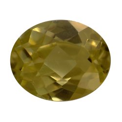 Chrysobéryl ovale de 2,29 carat