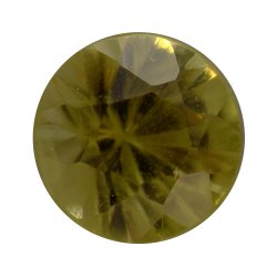 Chrysobéryl rond de 0,84 carat