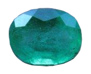 émeraude ovale de 1,02 carat