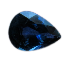 Saphir poire de 1,16 carat