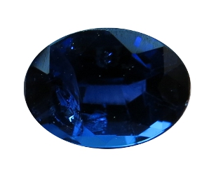 Saphir ovale de 1,35 carat