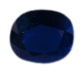 Saphir coussin de 1,85 carat