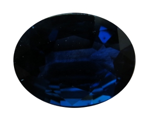 Saphir ovale de 2,97 carat